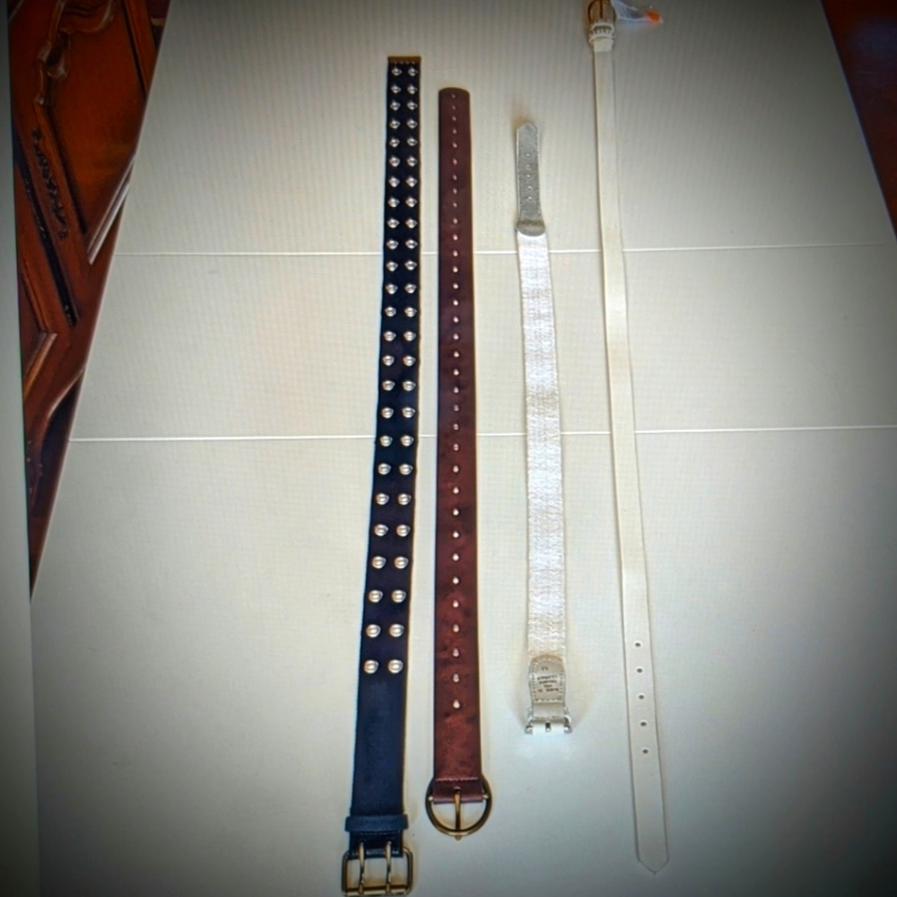 Bundle of 4 New Belts